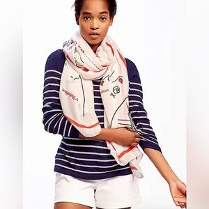 NWT: Old Navy New York City Map Scarf/Wrap - Never Used-Soft & Beautiful!